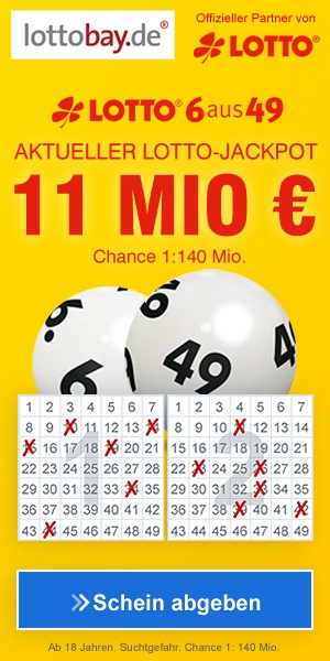 Jackpot Lotto 6 aus 49